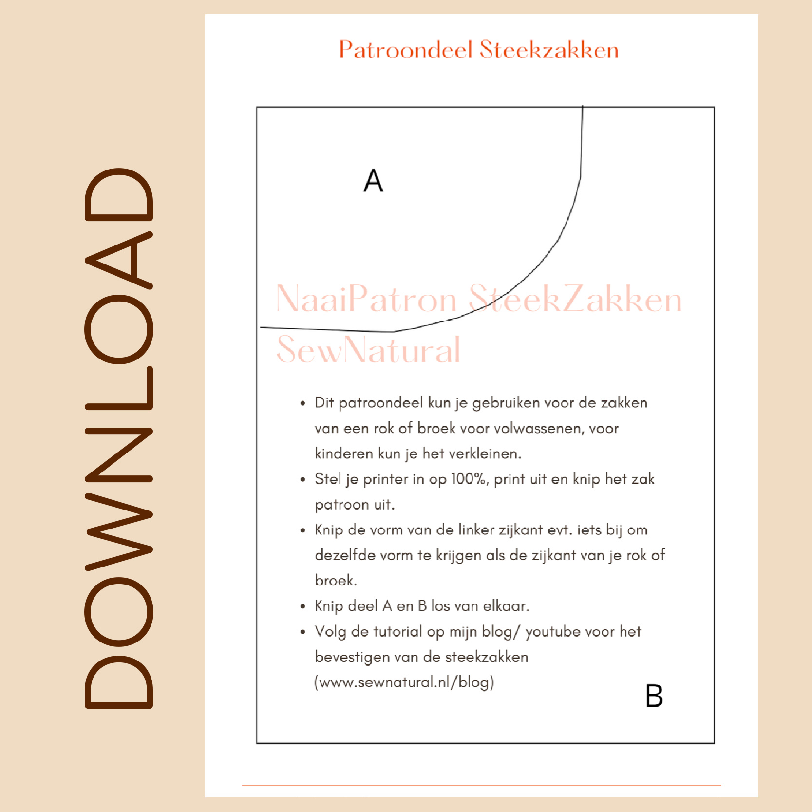 download button steekzakken