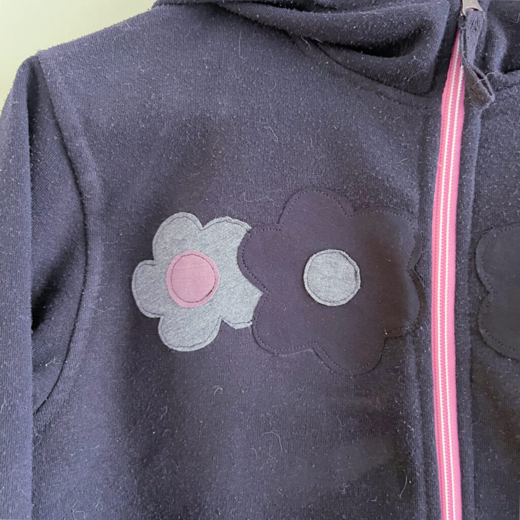 applicaties op tricot kleding