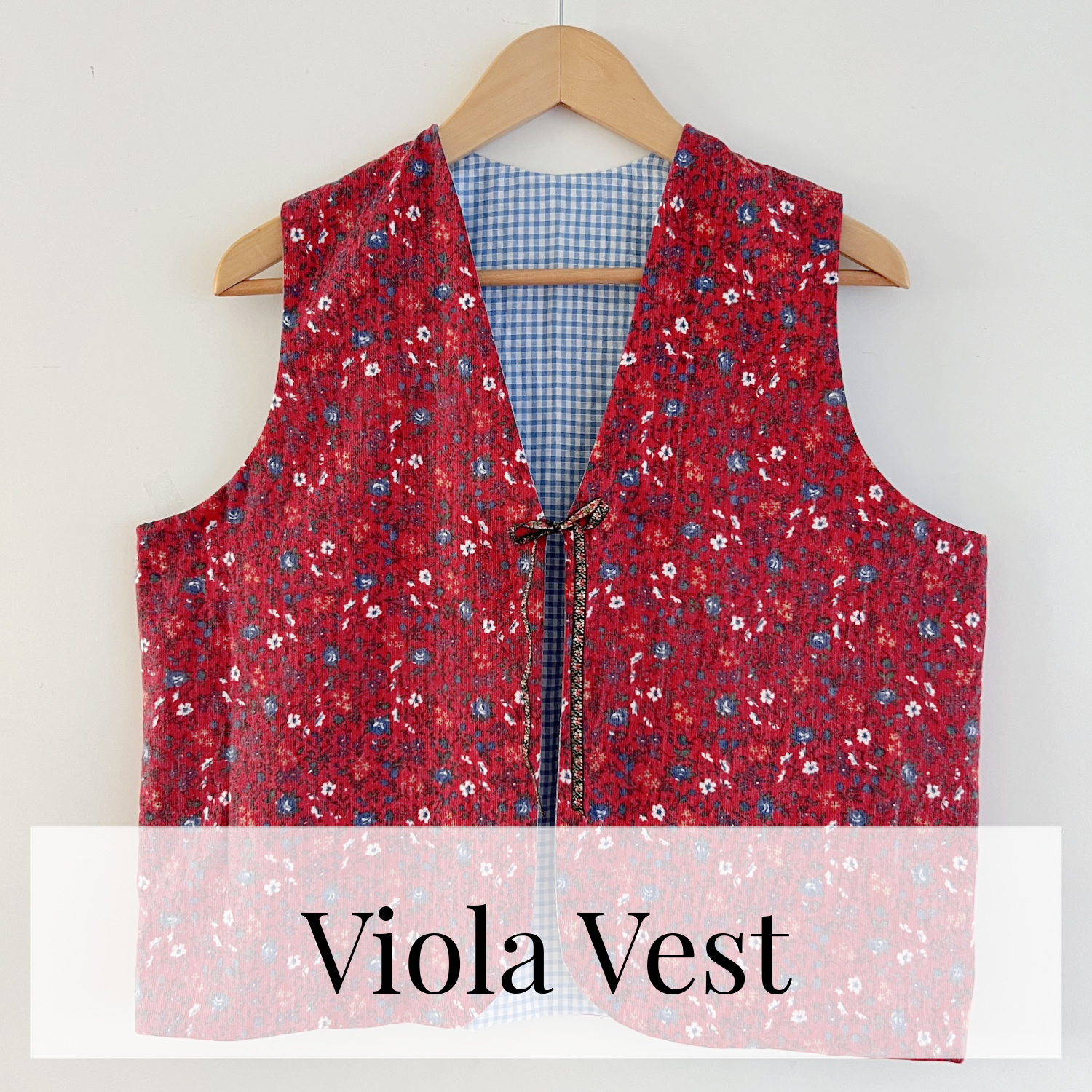 Viola Vest Button
